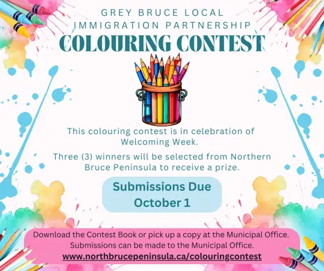 Colouring Contest Poster