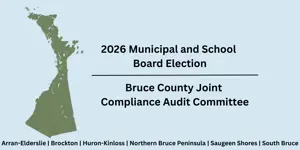 Graphic for the 2026 Municipal and School Board Election Compliance Audit Committee Applications.