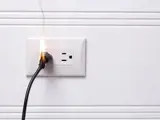 Electrical Outlet Fire