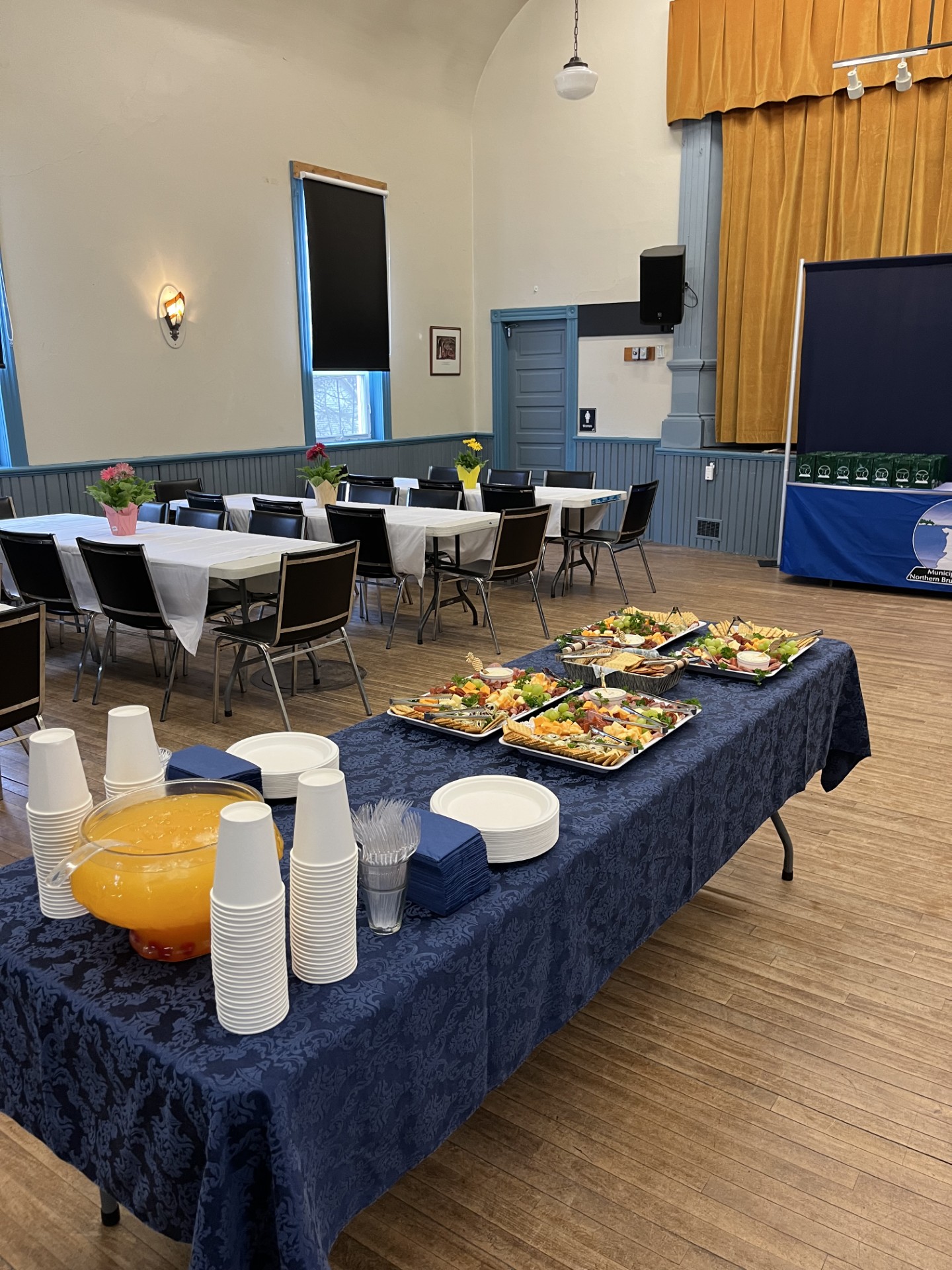 Buffet at a local event