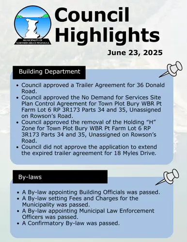 Council Meeting Highlights - June 23, 2025