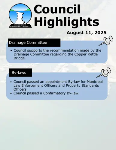 Council Highlights - August 11, 2025