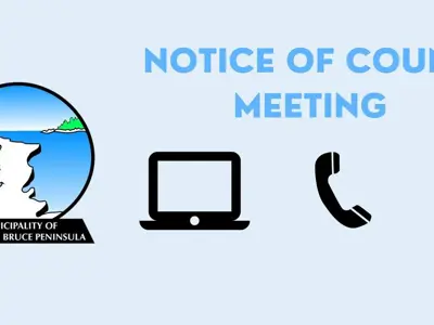 Notice of Council Meeting poster